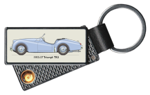 Triumph TR3 1955-57 (disc wheels) Keyring Lighter